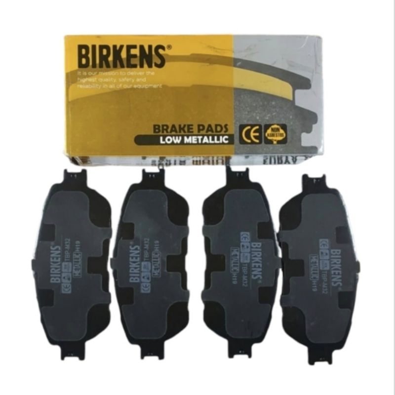 Kampas Rem Brake Pad Depan Toyota Alphard 2004-2007 Metalic Birkens