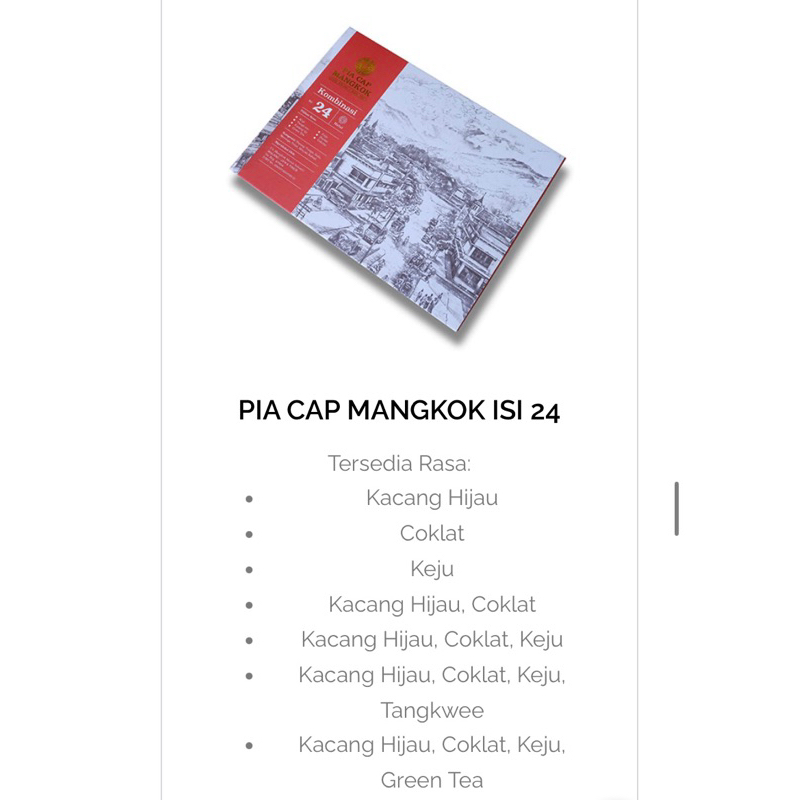 

Pia Cap Mangkok Khas Malang Isi 24