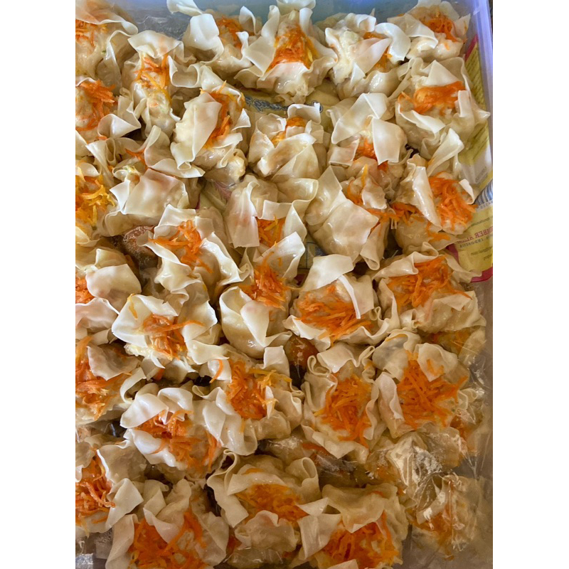 

10 pcs per pack dimsum premium ayam enak murah