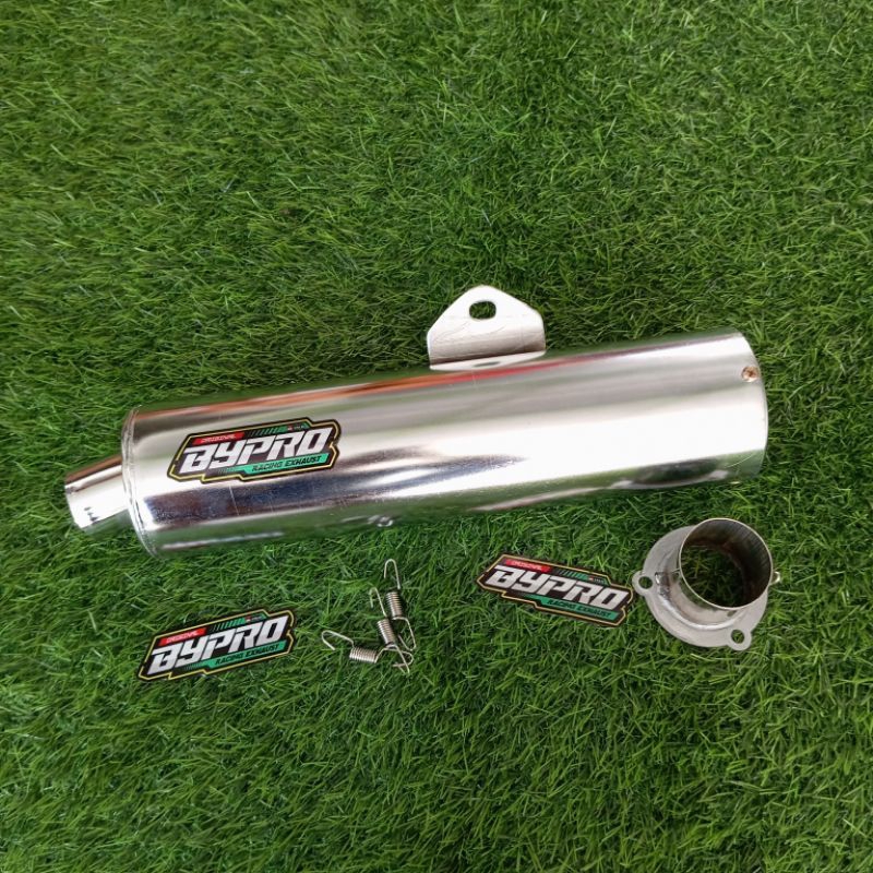 knalpot ckd satria fu supra x125 suara bobokan dan standart ori bypro grade B