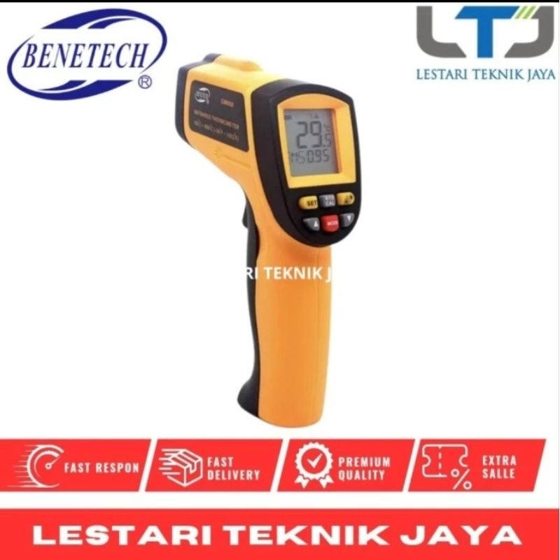 Infrared Thermometer 900 Celsius Benetech GM900 Termometer Gun 900 GM