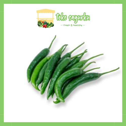 

Cabe/cabai hijau besar 100gr