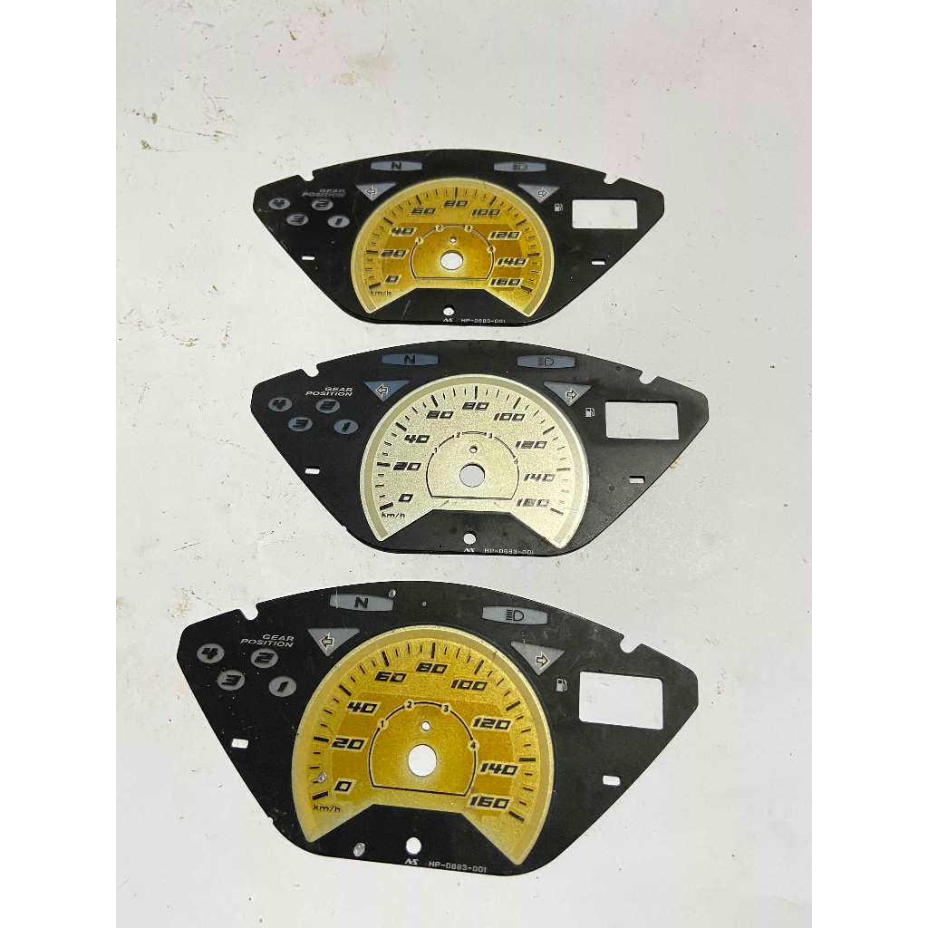 Papan spidometer supra x125 papan indikator speedometer supra x 125 speedometer old original