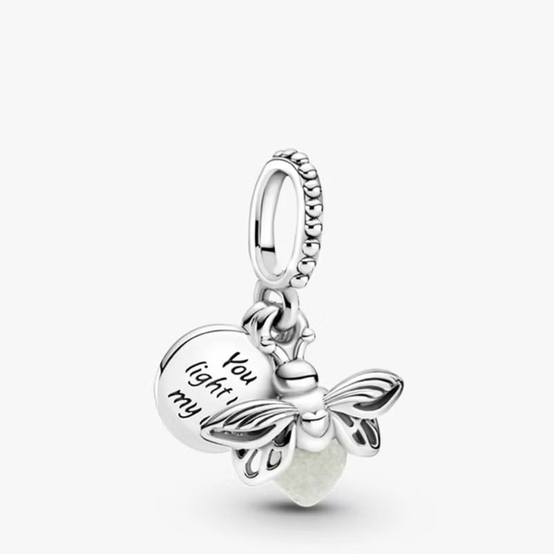 Charm Pandora S925 Glow in the dark Firefly