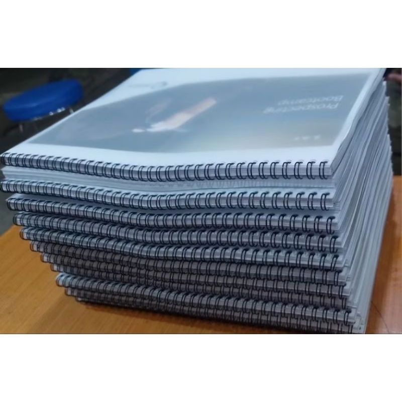 

Jilid Spiral Kawat Buffalo+Mika A4/B5/A5/F4/FOLIO
