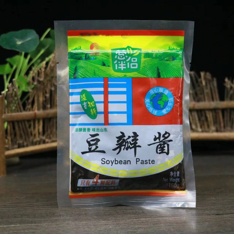 

Soybean pasta juny 150g sacheat 豆瓣酱 Dou ban jiang