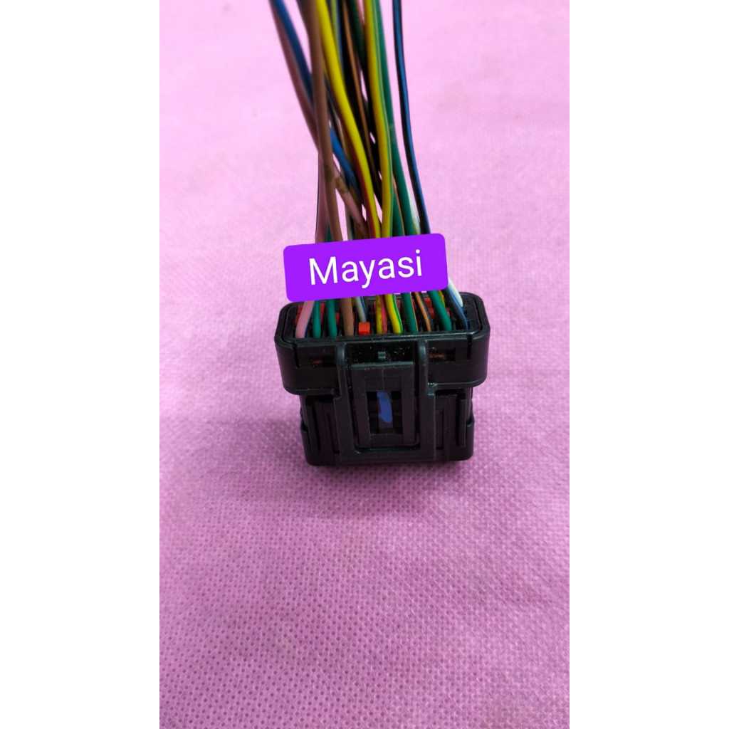 Soket ecu ecm Honda Verza 150 fi tahun 2013-2018 kode ecu K18-902 pin 33.