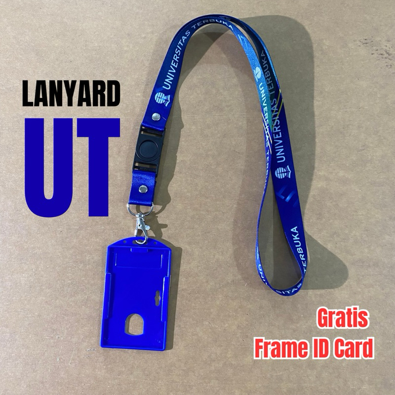 

Lanyard UT Universitas Terbuka Gratis Frame / Casing ID Card