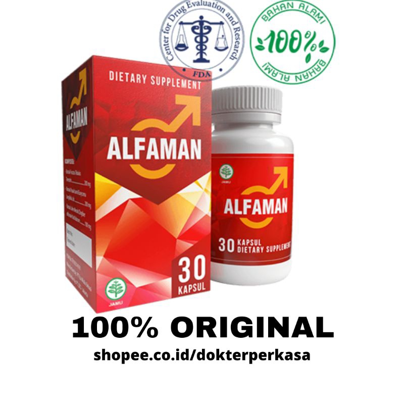 Alfaman 100% asli original bpom & halal