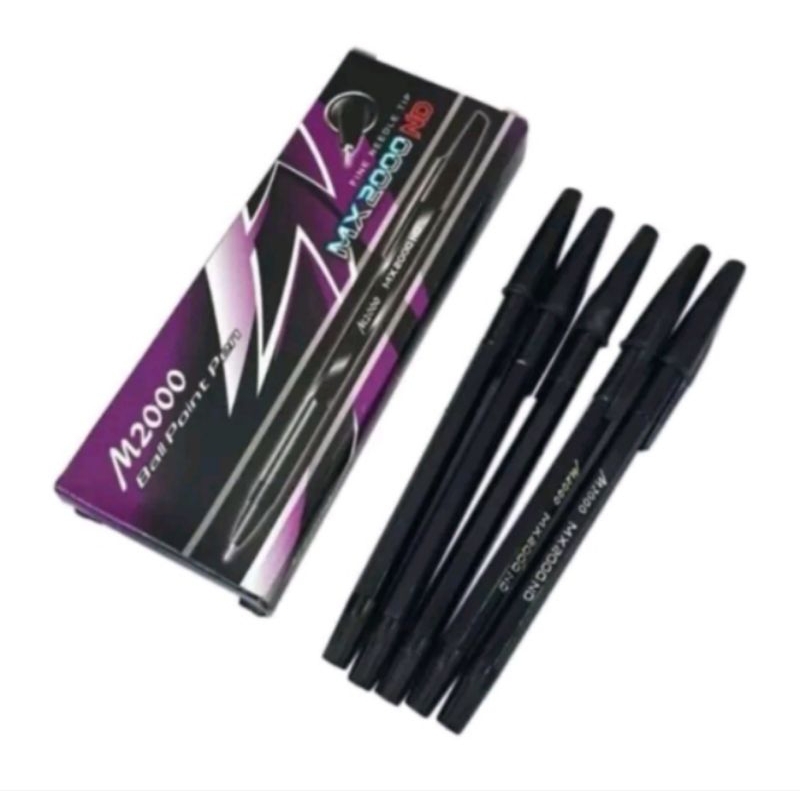 

12pcs pulpen tinta hitam max200nd harga pedagang