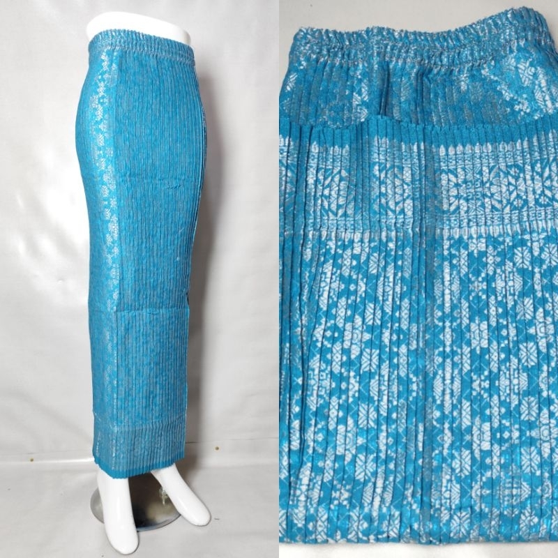 sut rok songket plisket / rok plisket kebaya / rok kebaya songket / rok bawahan kebaya / rok plisket