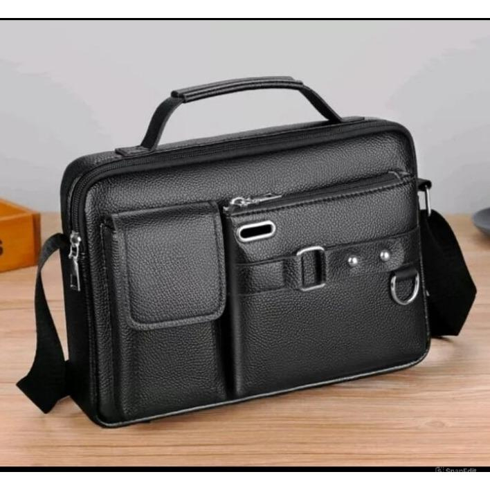 Tas Selempang Pria Kulit Sling Bag Anti Air terkini 2023