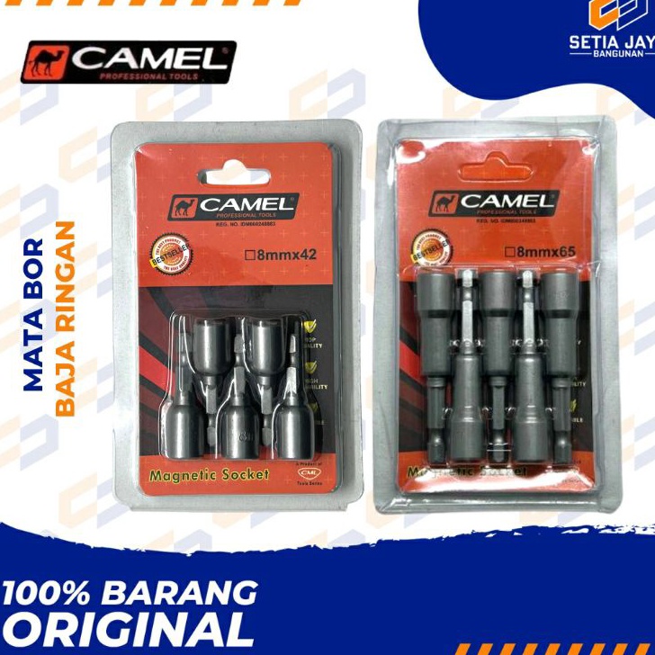Mata Bor  Sok  Baut Baja Ringan Set Camel Magnet