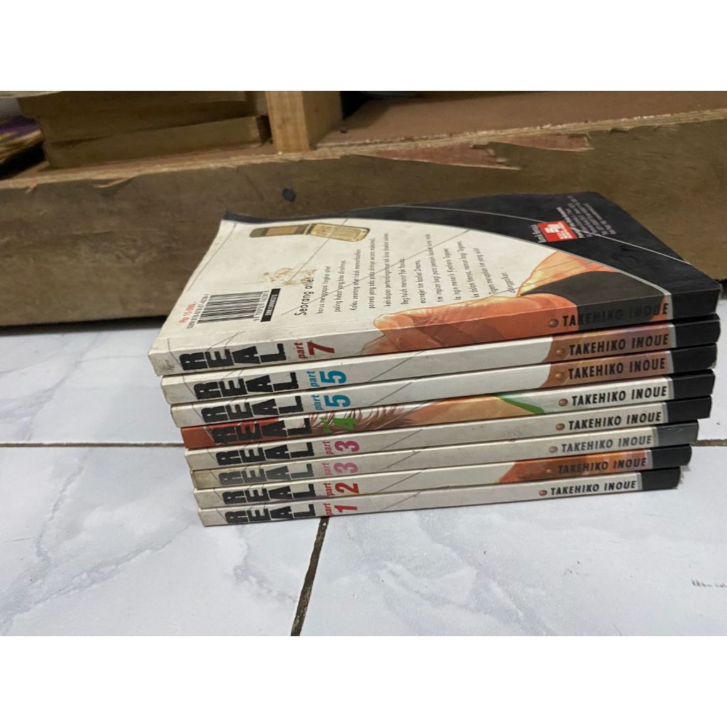 Komik Real cabutan - Takehiko Inoue