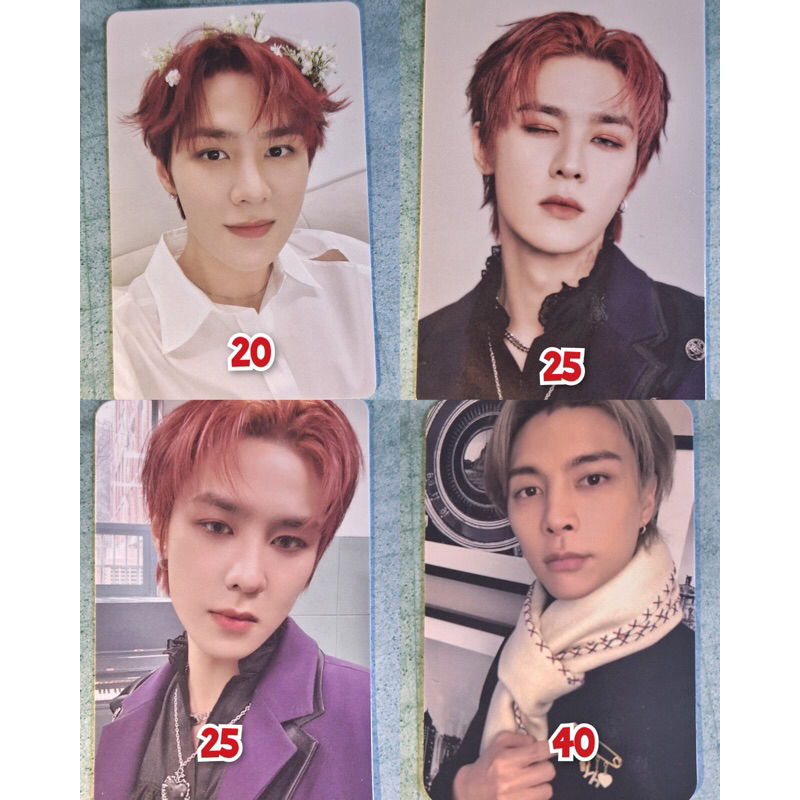 Clearance Sale WayV Kun Ten Winwin Hendery Yangyang NCT 127 Johnny Jungwoo Birthday Brooch Invitatio