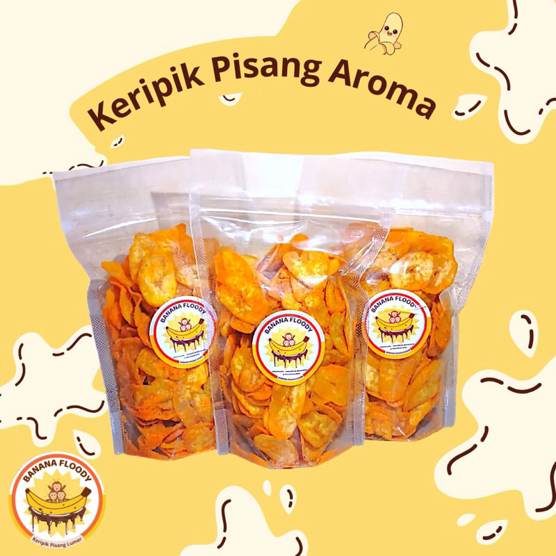 

Keripik Pisang Aroma Balado isi 130gram