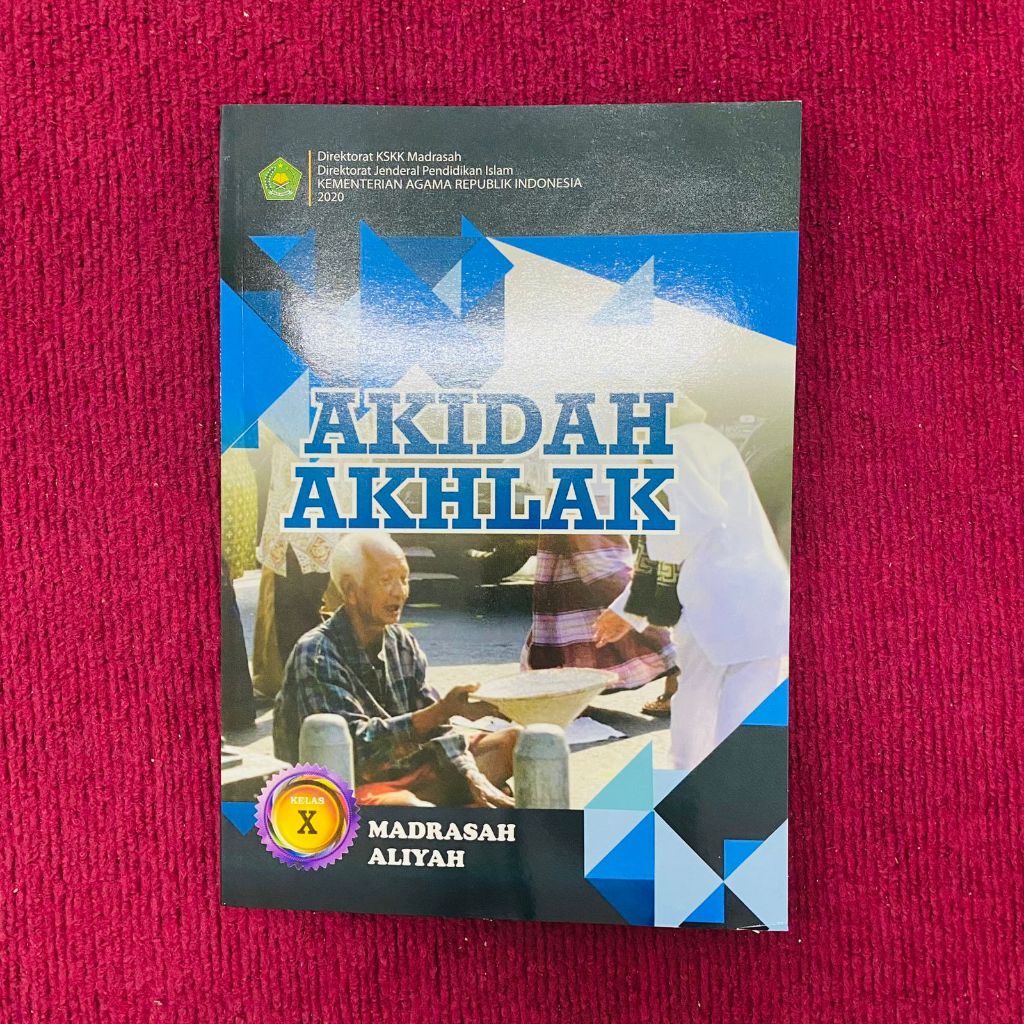 Buku Pelajaran Siswa Akidah Akhlak MA Kelas 10 - Buku Paket Akidah Akhlak Kelas 10 MA