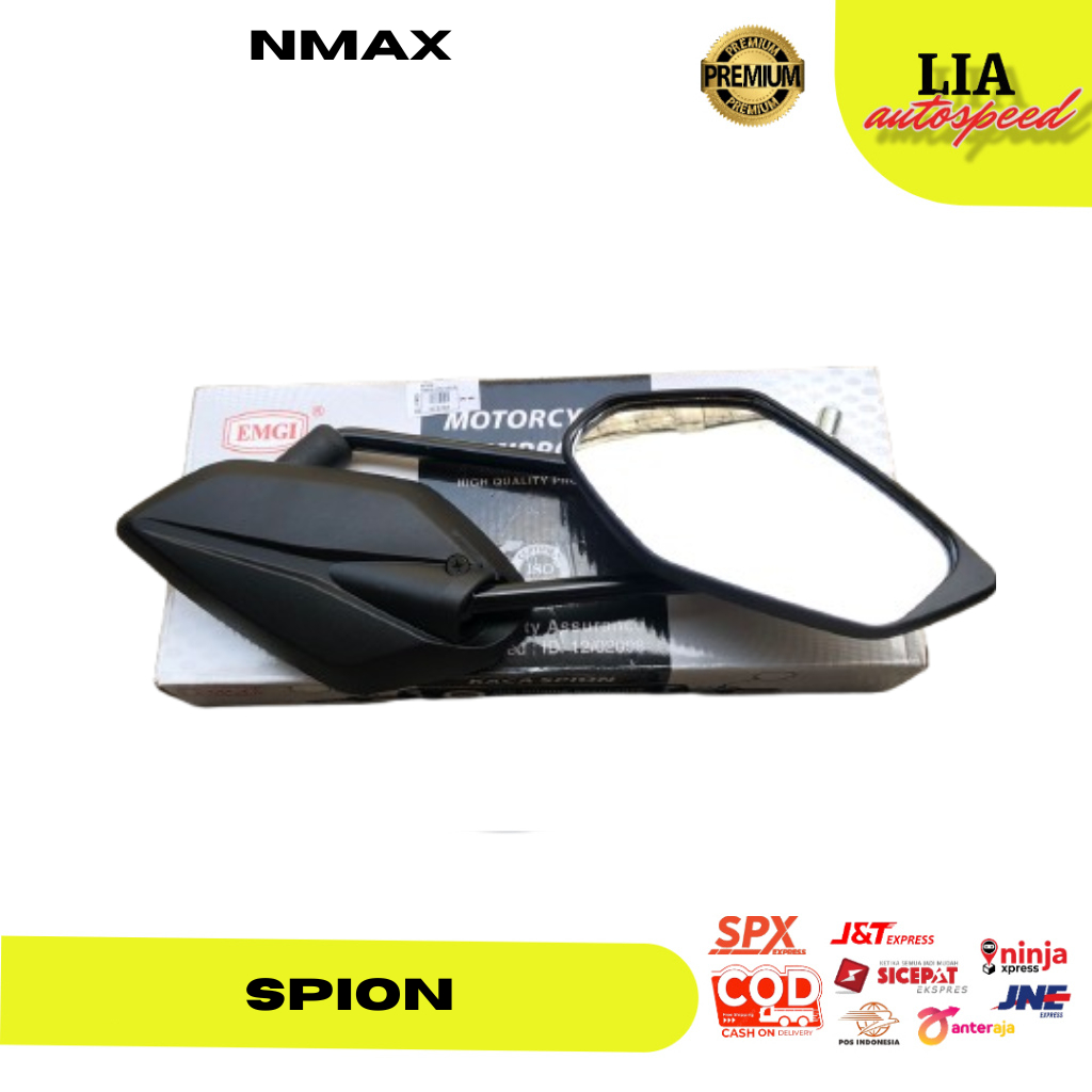 SPION NMAX EMGI || SPION KACA SPION MOTOR YAMAHA NMAX MERK EMGI (9319)