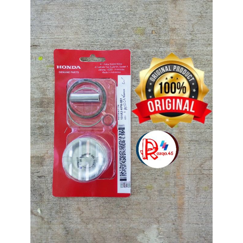 PISTON KIT SEHER KPH ORIGINAL AHM ASLI KARISMA SUPRA X 125 KIRANA SUPRA X 125 INJECTION