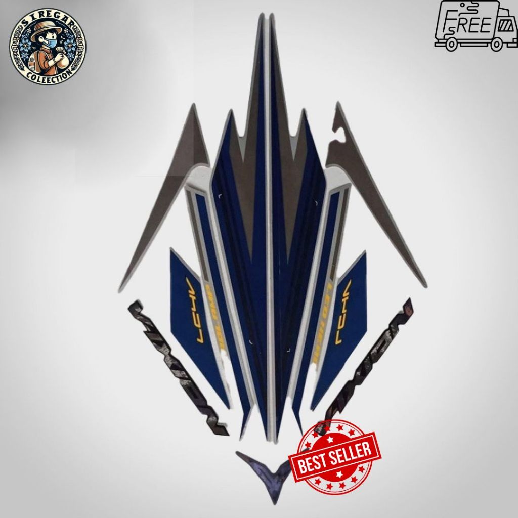 STRIPING STANDAR LIS YAMAHA VIXION NEW 2018 STIKER LIS BODI YAMAHA VIXION NEW 2018 TERMURAH