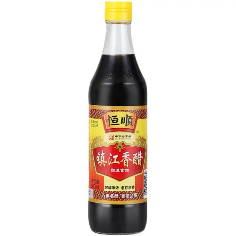 

Heng Shun tian Hong 500ml 恒顺填红陈醋 Cuka Vinegar