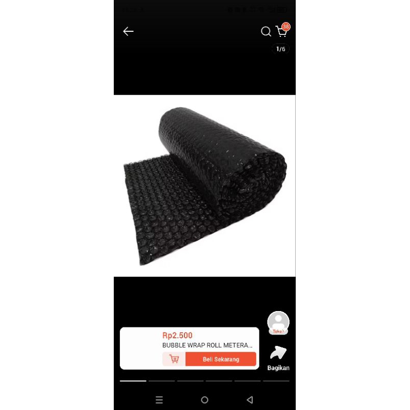 

Tambah Bubble wrap