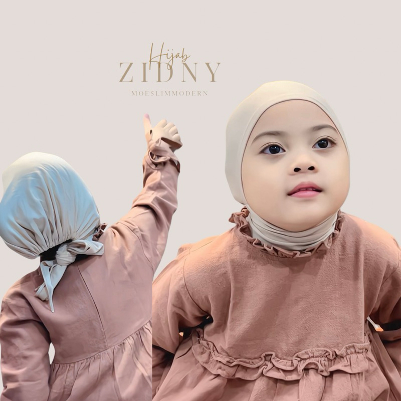 HIjabZidny- ciput ninja dalaman hijab anak ninja bahan Jersey premium