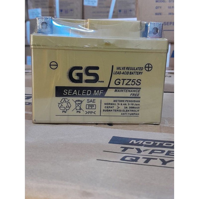 GOLDEN SPARK (GS) Aki Full Kering GTZ-5S
