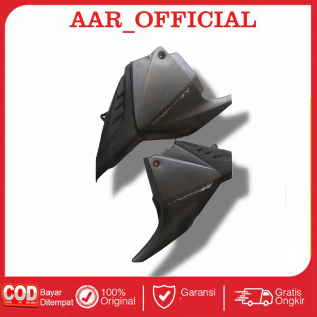 Cover Box Aki Samping Megapro Monoshock Karbu Original Copotan