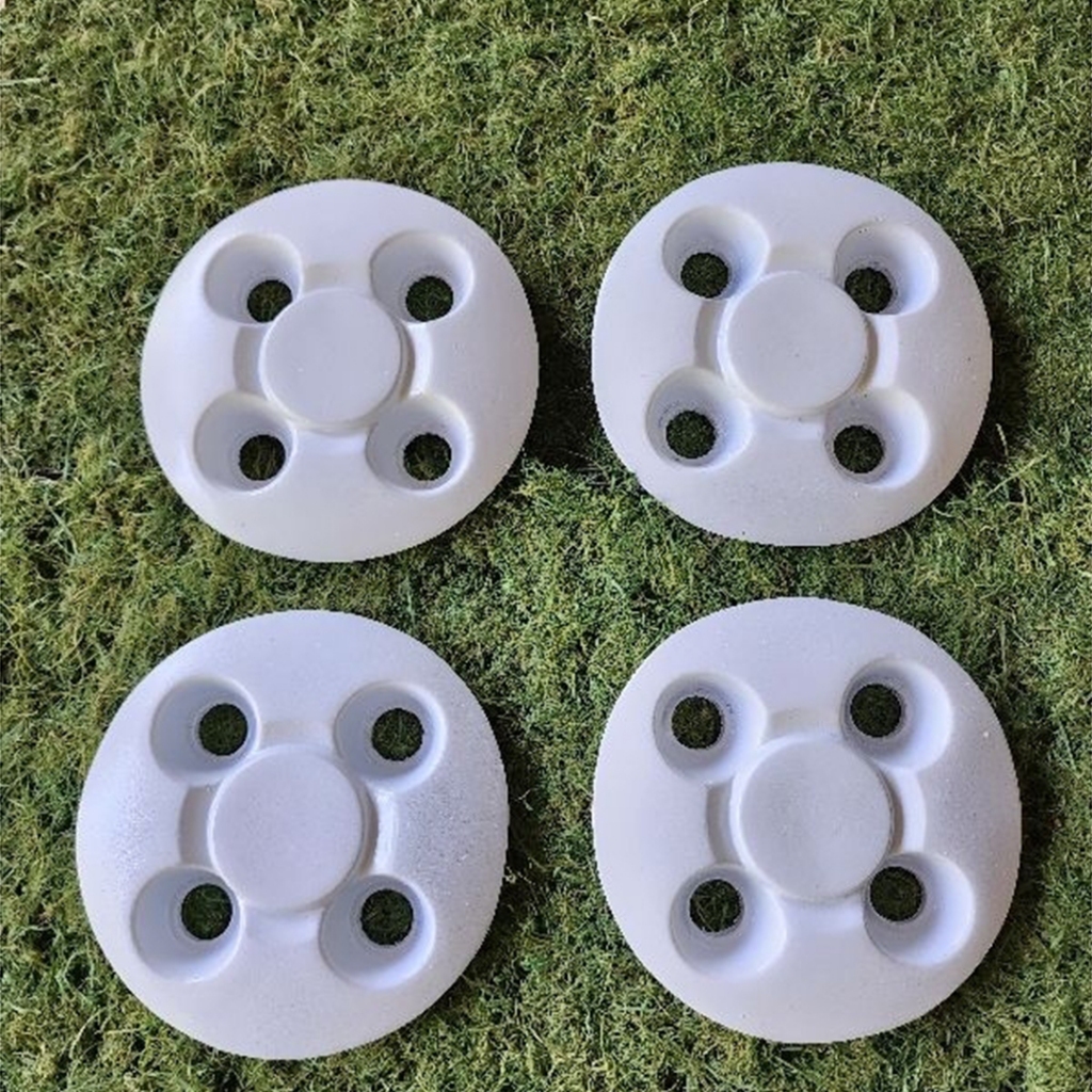 DOP VELG KALENG 4X100 PUTIH RING13/RING14/RING15/RING16/RING17