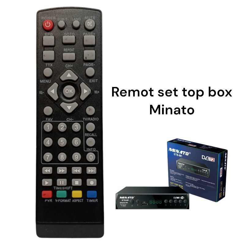 REMOT STB MINATO, Remot Set Top Box Minato