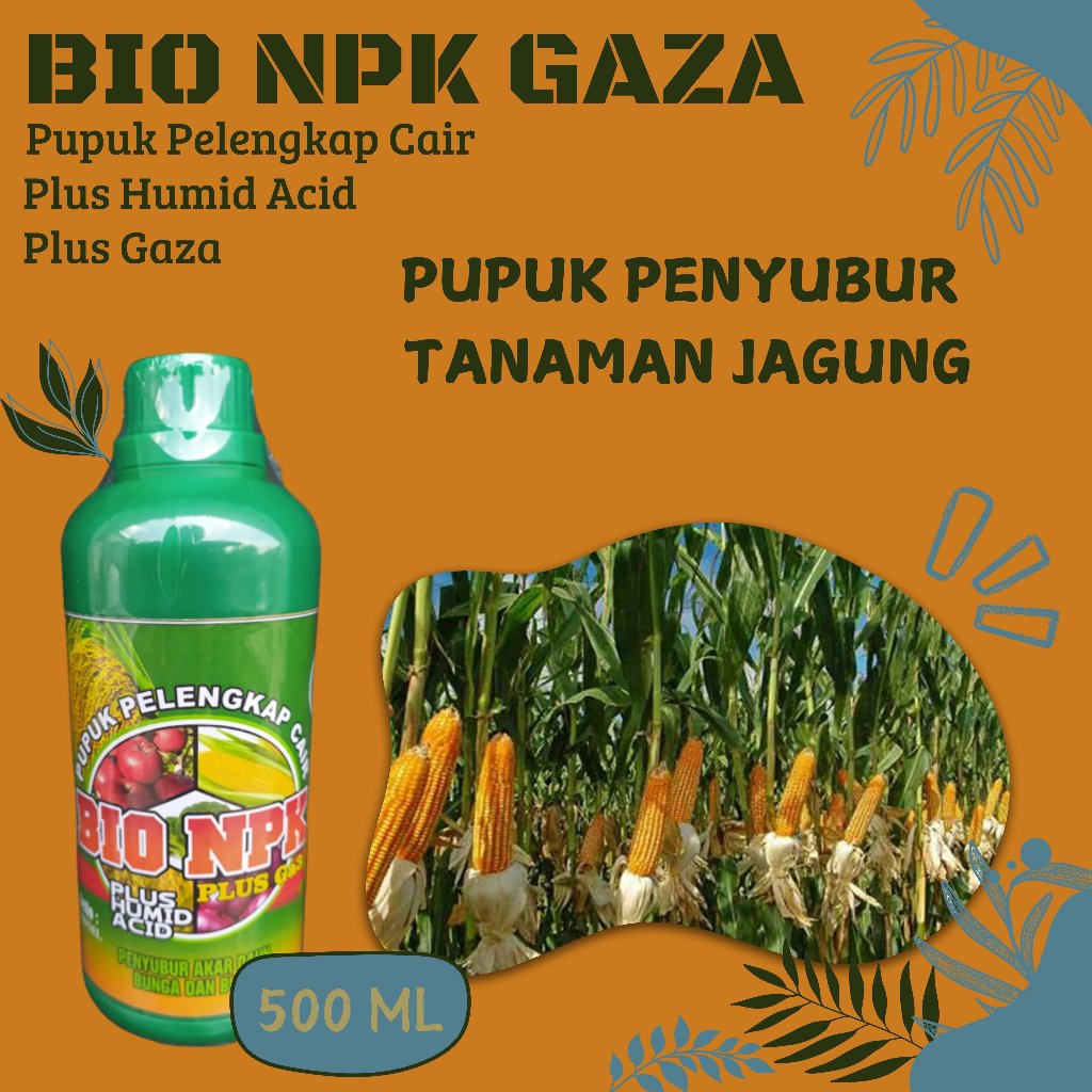 NPK GAZA Pupuk Organik Tanaman Jagung Pupuk NPK Jagung Cepat Besar Pupuk Pelebat Jagung Pupuk Khusus