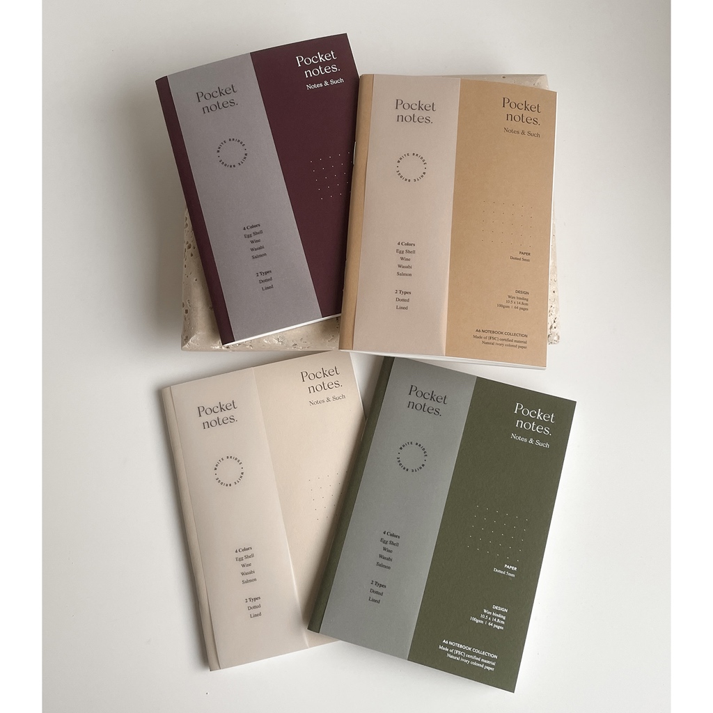 

Notebook Mini / Notebook Aesthetic / Buku Mini / Buku Catatan Kecil / POCKET NOTES (A6)