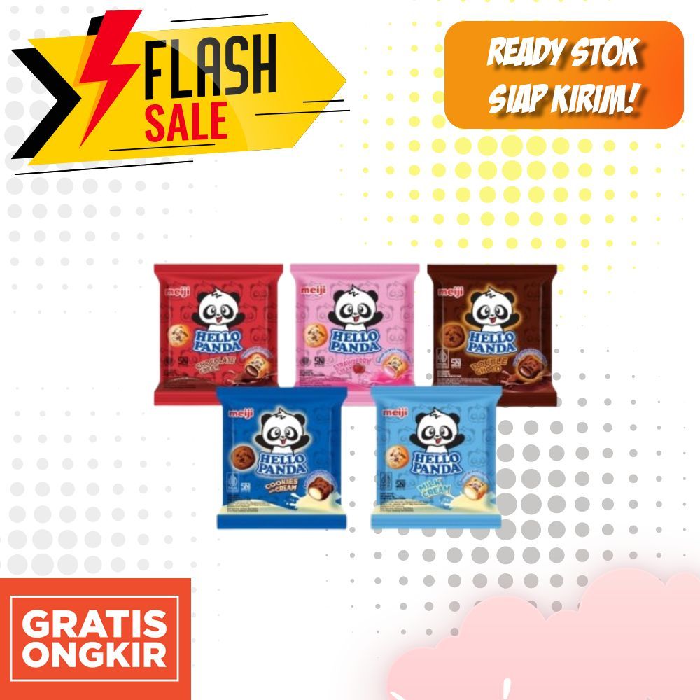 

BISKUIT HELLO PANDA 8GR X 3 PCS ALL VARIAN RASA