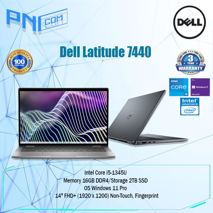 Dell Latitude 7440 i5-1345U 16GB 2TB SSD WIN11PRO 3Yr