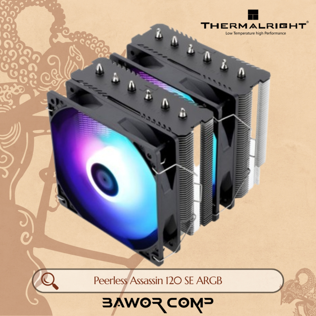 THERMALRIGHT Peerless Assassin 120 SE ARGB | CPU Cooler HSF Intel / AMD