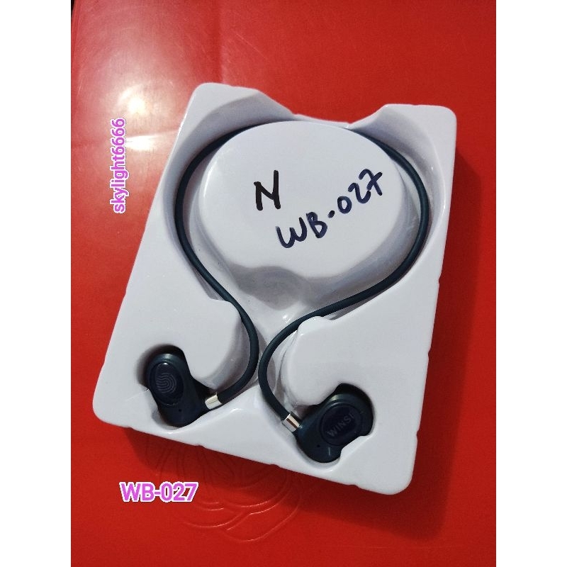 Headset BLuetooth WB-027 Returan/Rusak