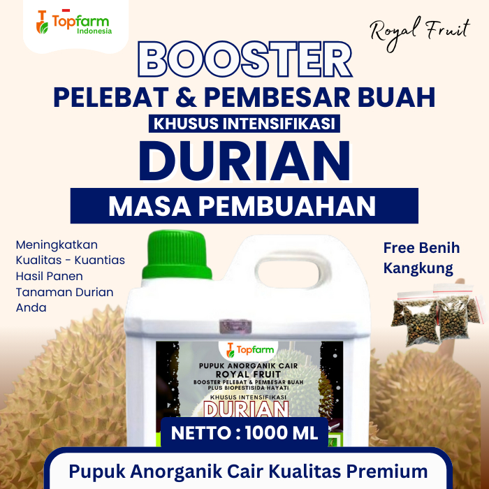 Pupuk Buah Durian Cepat Berubah / Pupuk Tanaman Khusus Durian / Pupuk Durian Agar Cepat Berbuah
