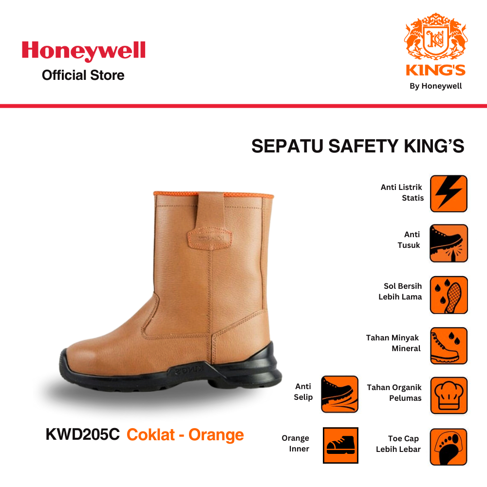 Sepatu Safety Kings Safety Shoes Original KWD205C