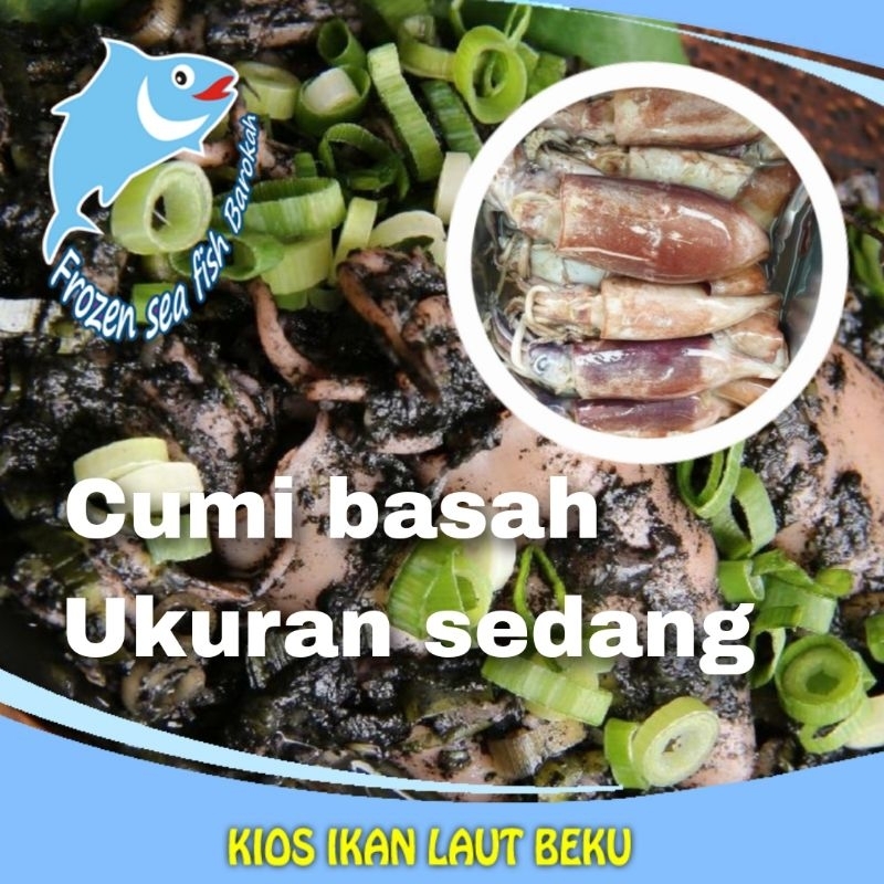 

Cumi basah fresh beku