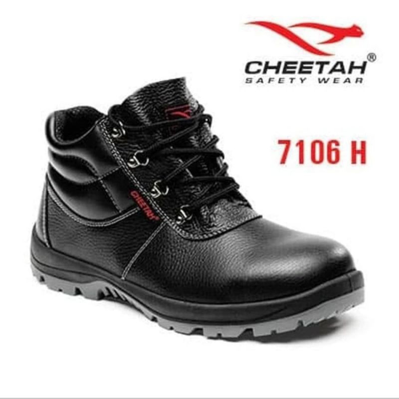 Sepatu safety cheetah original / sepatu safety cheetah 7106