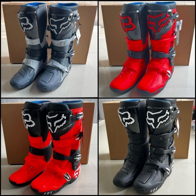 SEPATU TRAIL FOX RACING MOTION ORIGINAL BOOTS MOTOCROSS GRASSTRACK ENDURO TRABAS SUPERMOTO