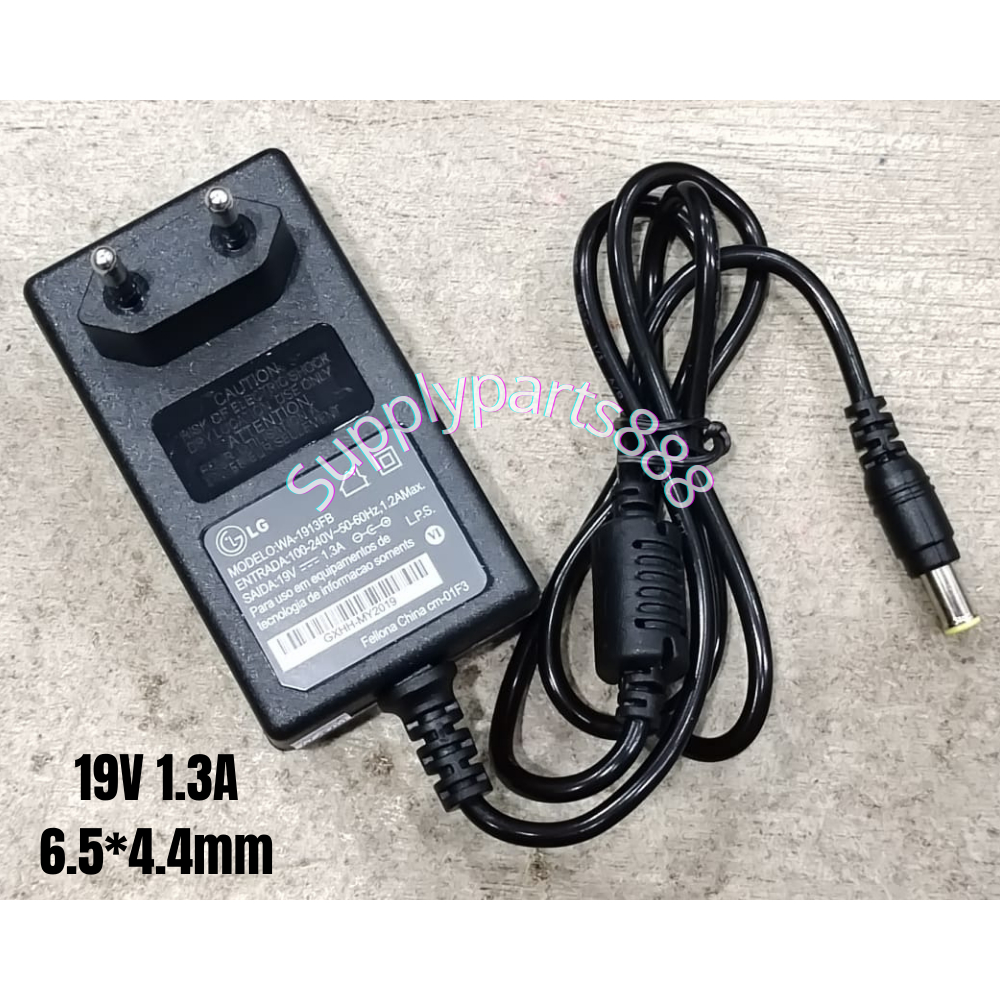 LG AC ADAPTER LED LCD Monitor E2242C E2242T 24EN43 2060TV / 19V 1.3A (6.5*4.4mm) 25W NEW