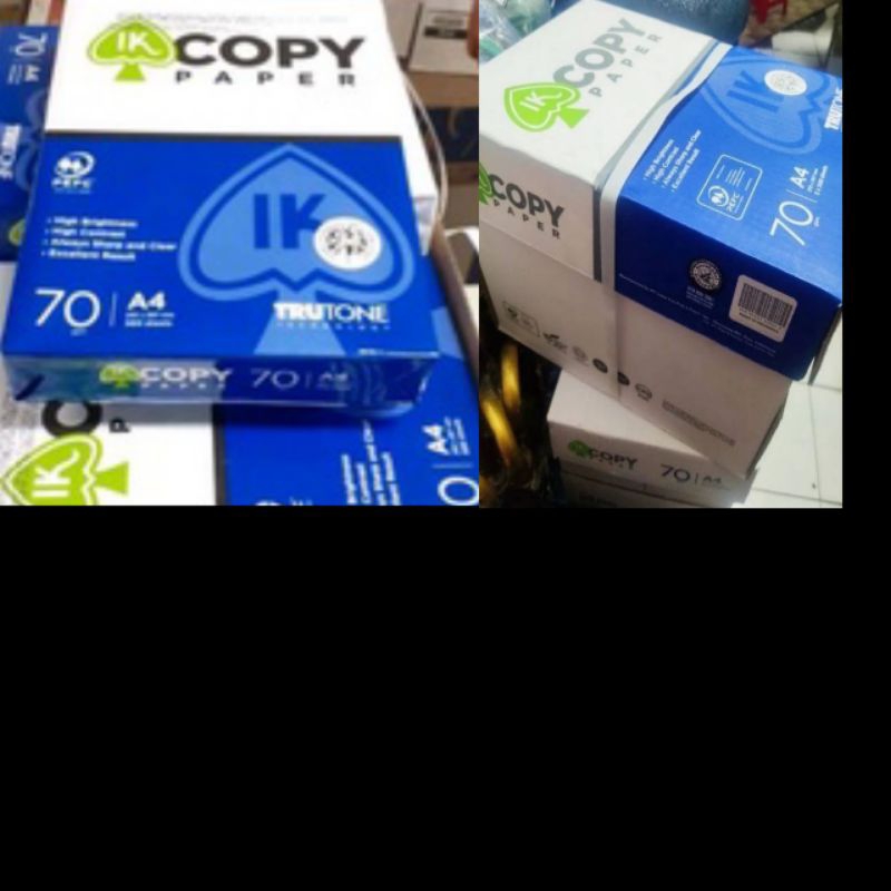 

Promo TERMURAH !! KERTAS HVS A4 70gram - 1 Rim Copy Paper 210 x 297 mm
