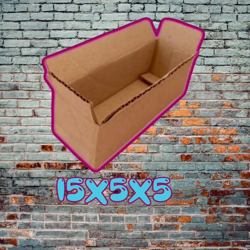 

kardus packing UK 15x5x5 kardus kecil kardus besar