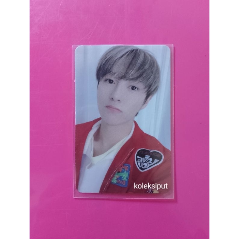 PC Photocard Official Renjun (Pizza) Jewel Universe NCT 2021