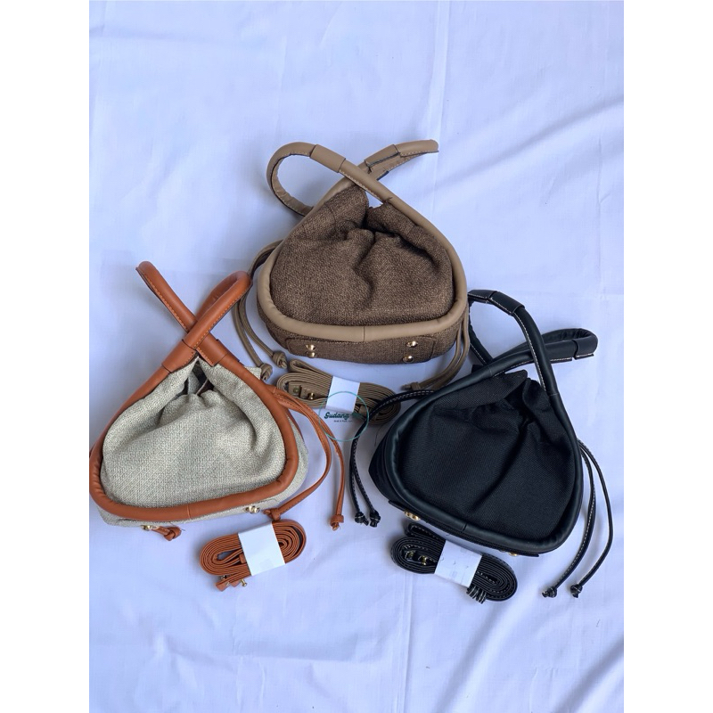 [NEW] Tas Mini Dumpling LUCU + FREE Tali Panjang