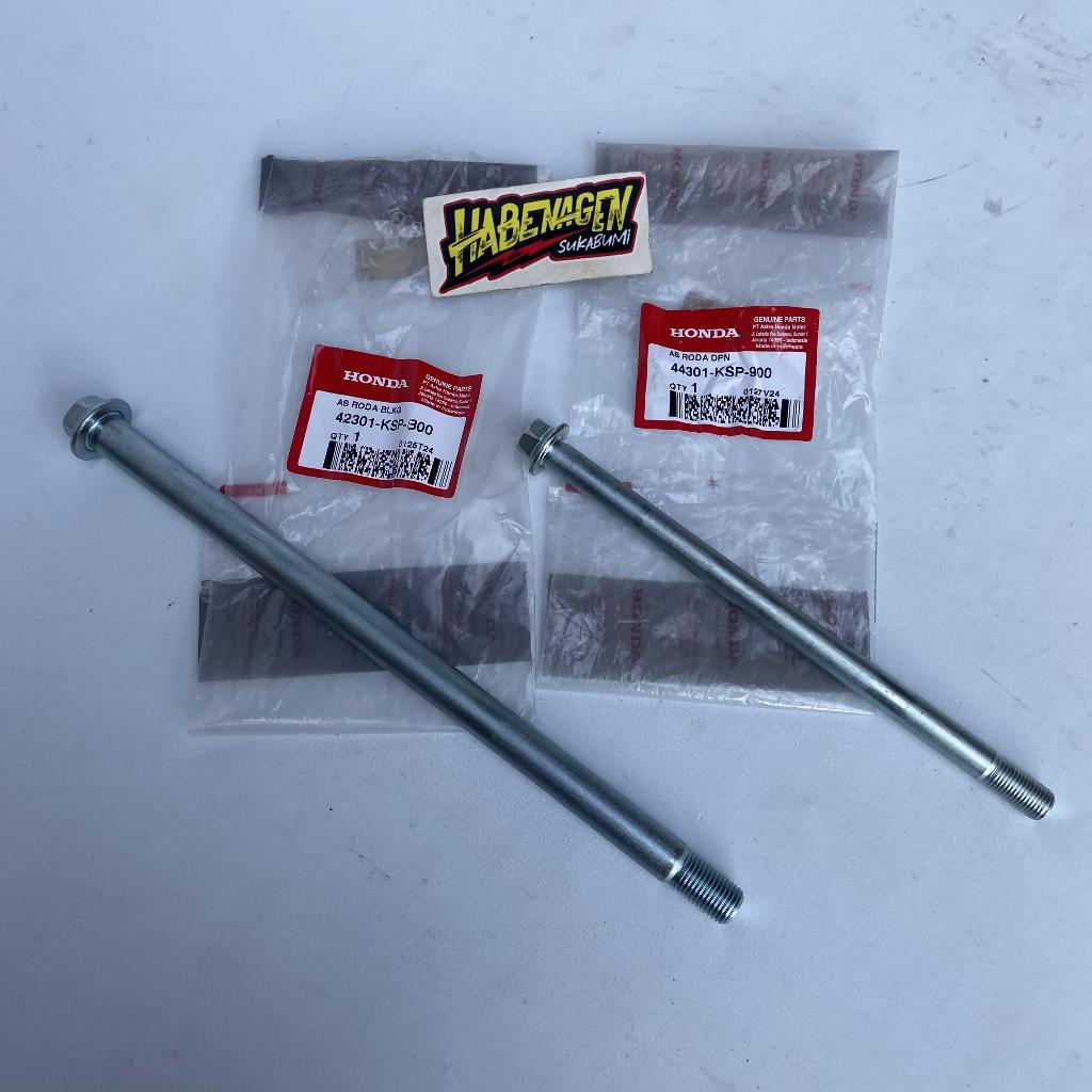 as roda depan belakang Axle FR RR Wheel honda mega pro megapro monoshock mono sok shok skok new fi f