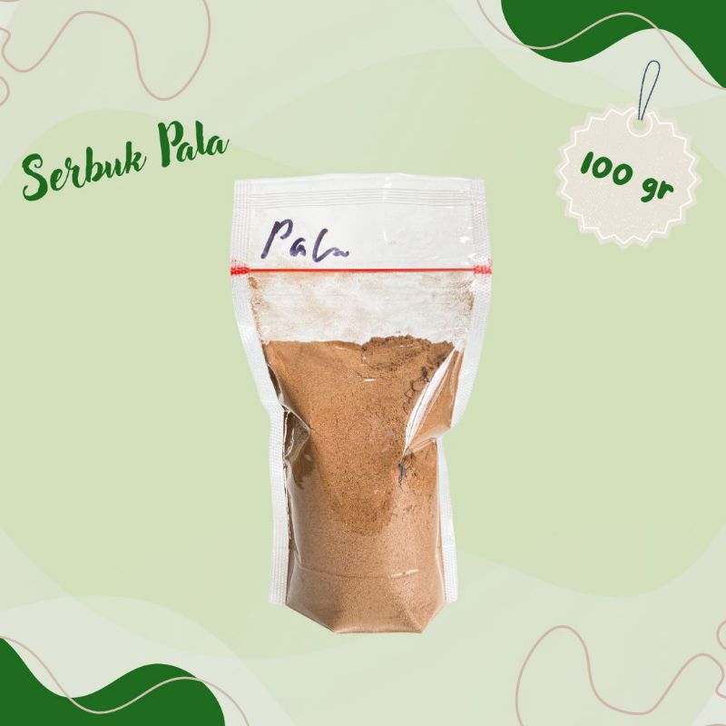 

BUBUK BUAH PALA 100 GR