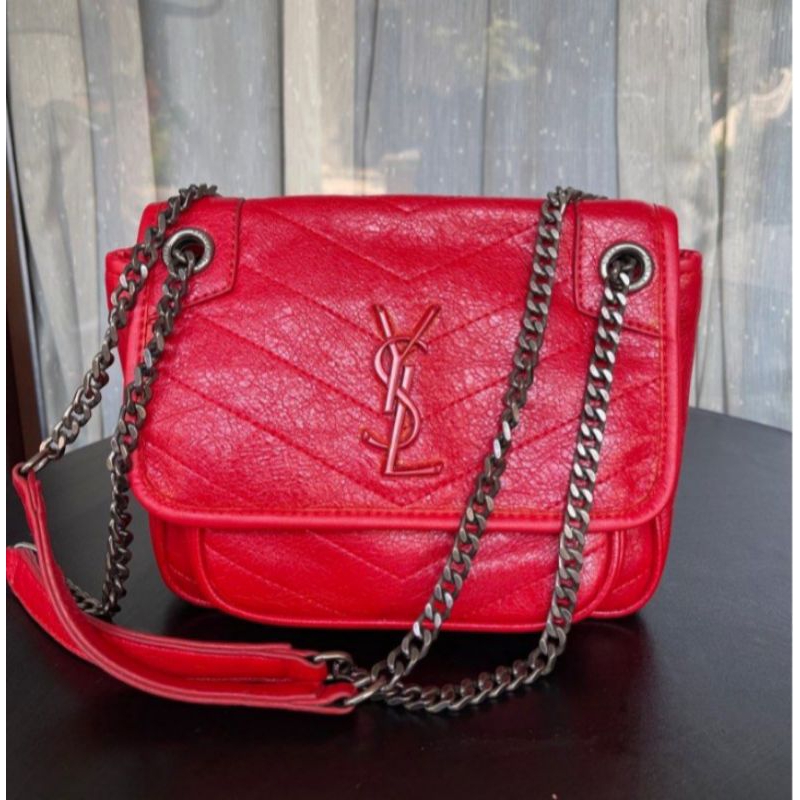 Tas Ysl baby Niki red